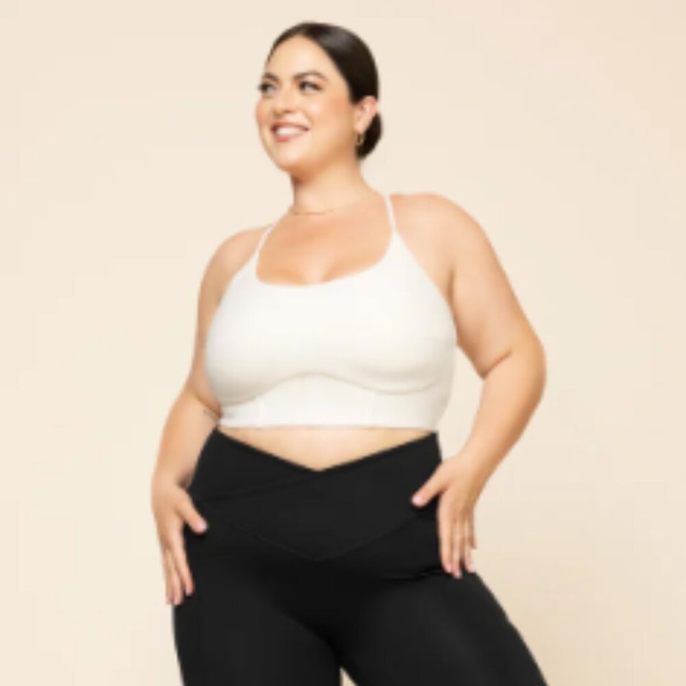 Popflex Plié Corset Crop Bralette - XL